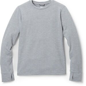 Rei CO-op Kids Gray Sahara Shade Long Sleeve T-Shirt size 10-12